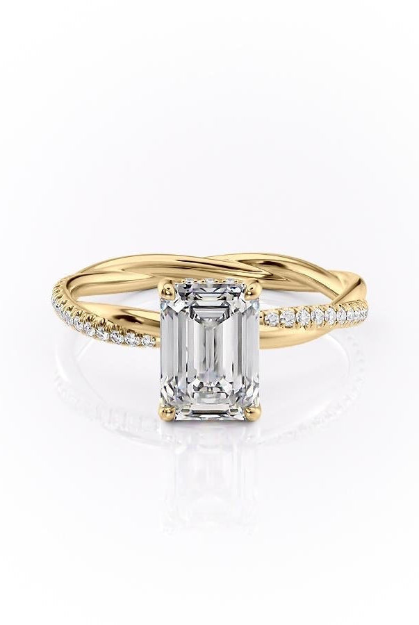 2-10-ct-emerald-cut-solitaire-twisted-pave-moissanite-engagement-ring
