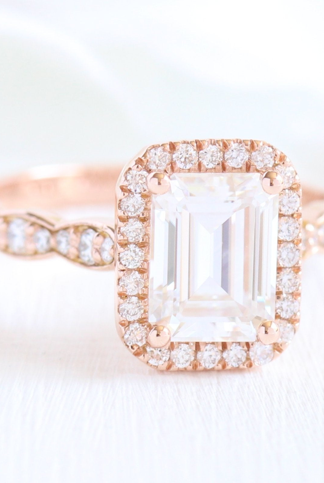 1.60CT Moissanite Ring