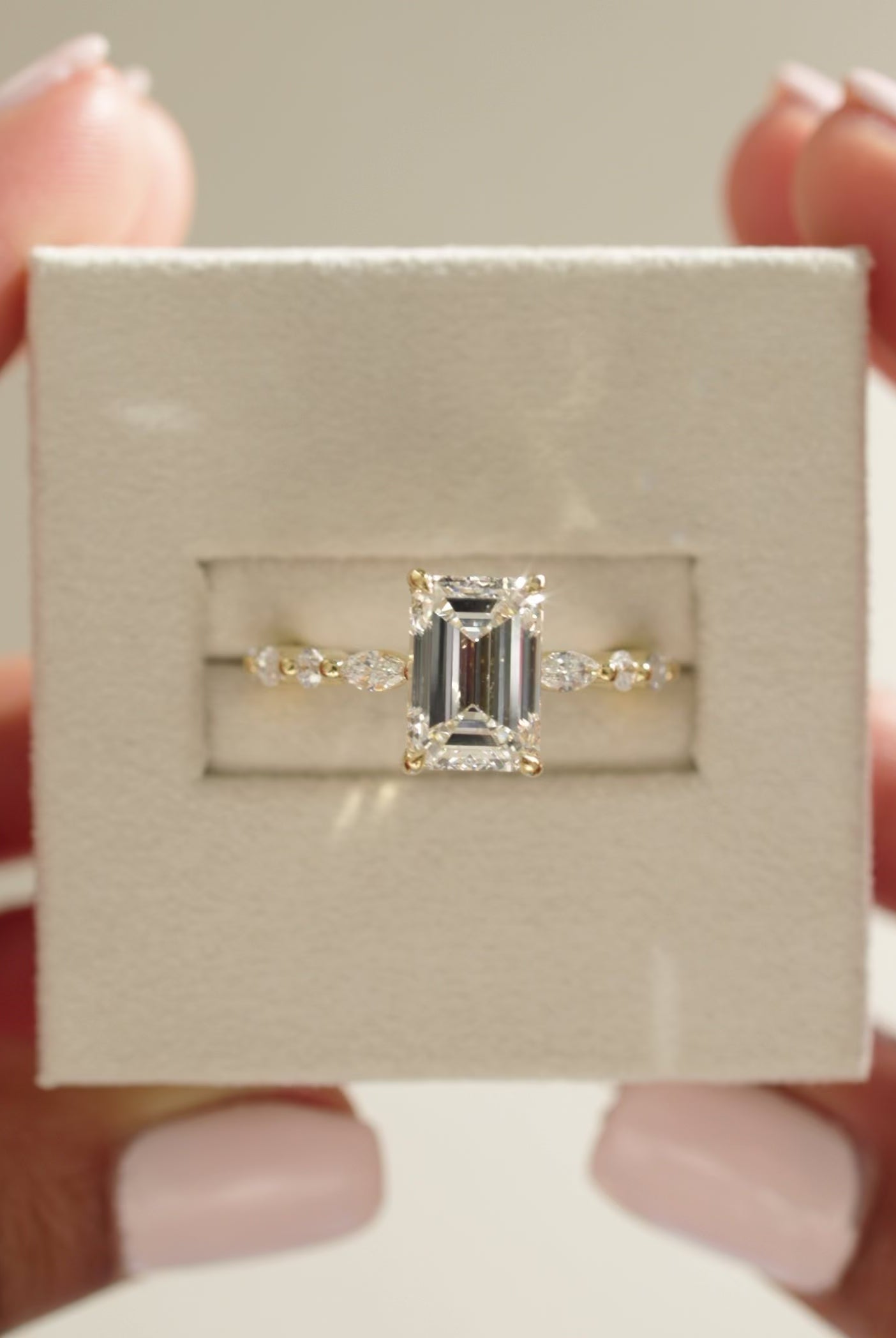 2.5 Carat Moissanite Engagement Ring
