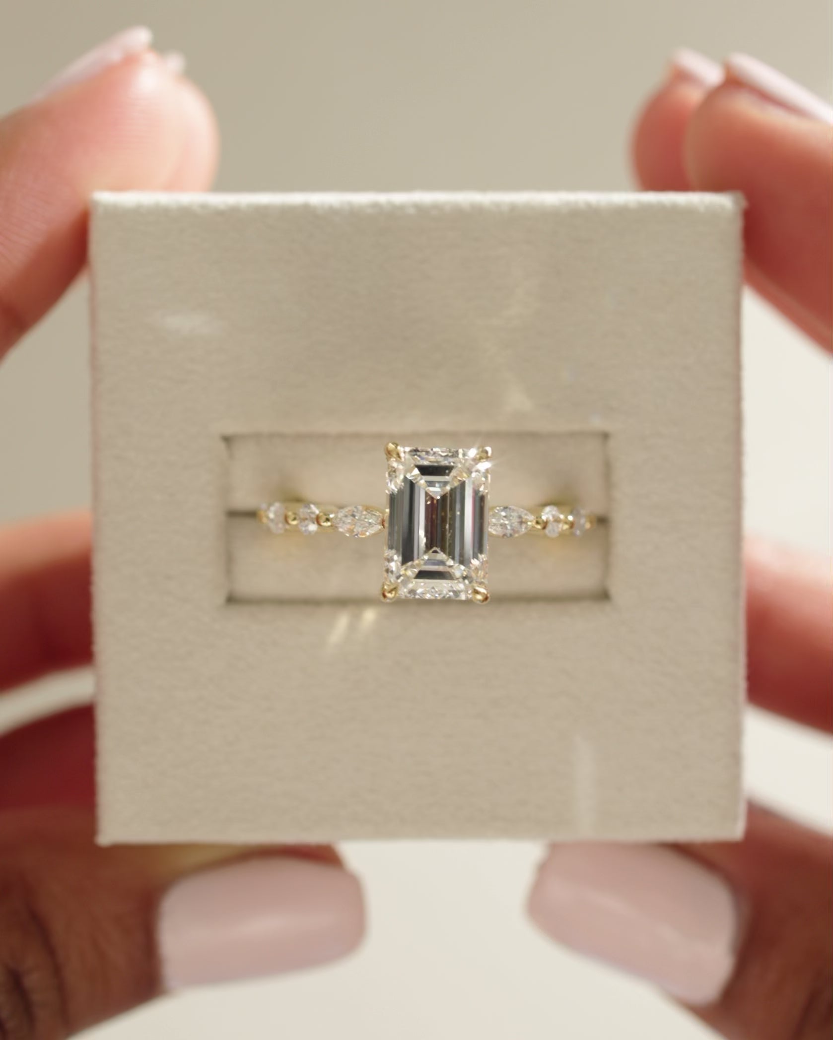 2.5 Carat Moissanite Engagement Ring
