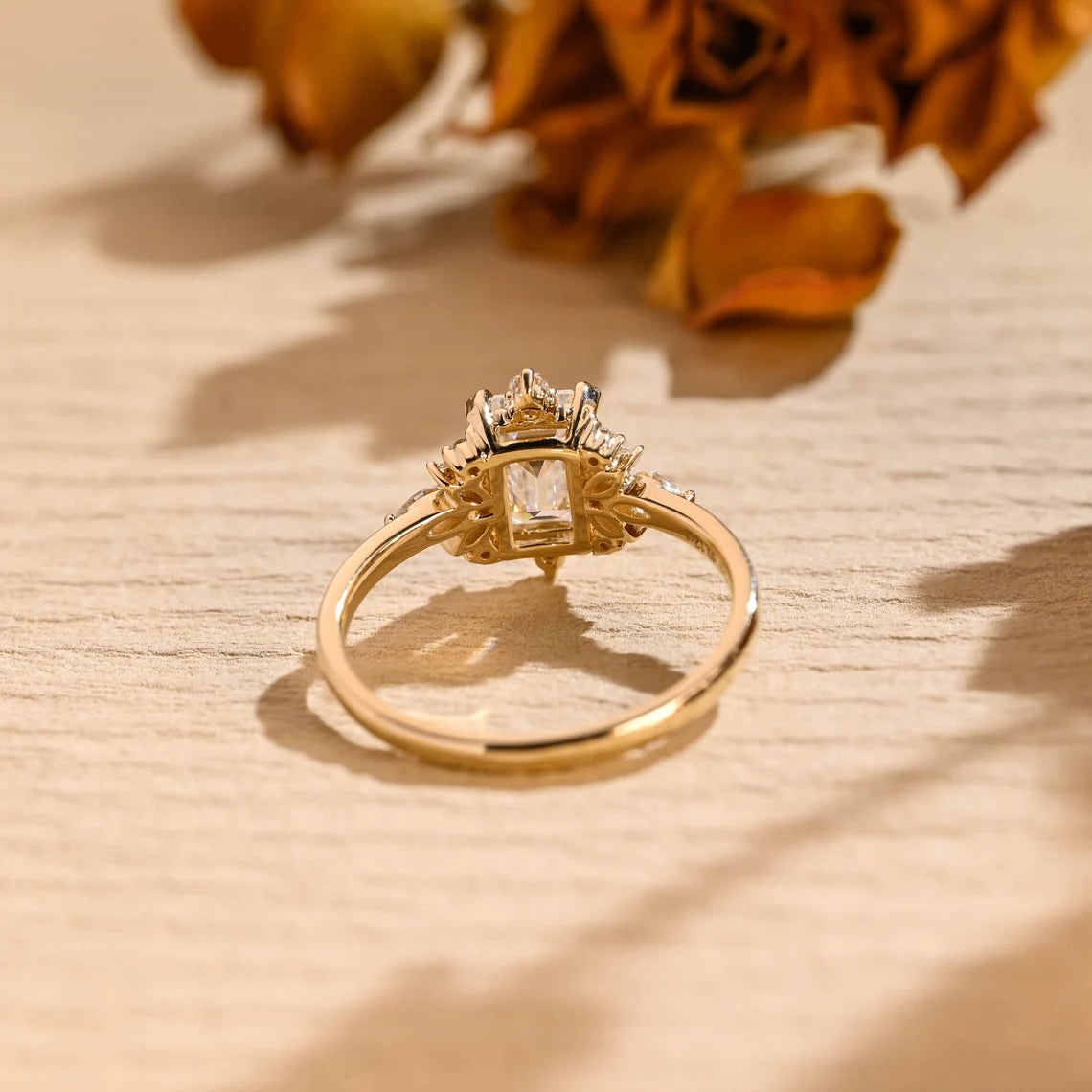 Cluster Engagement Ring