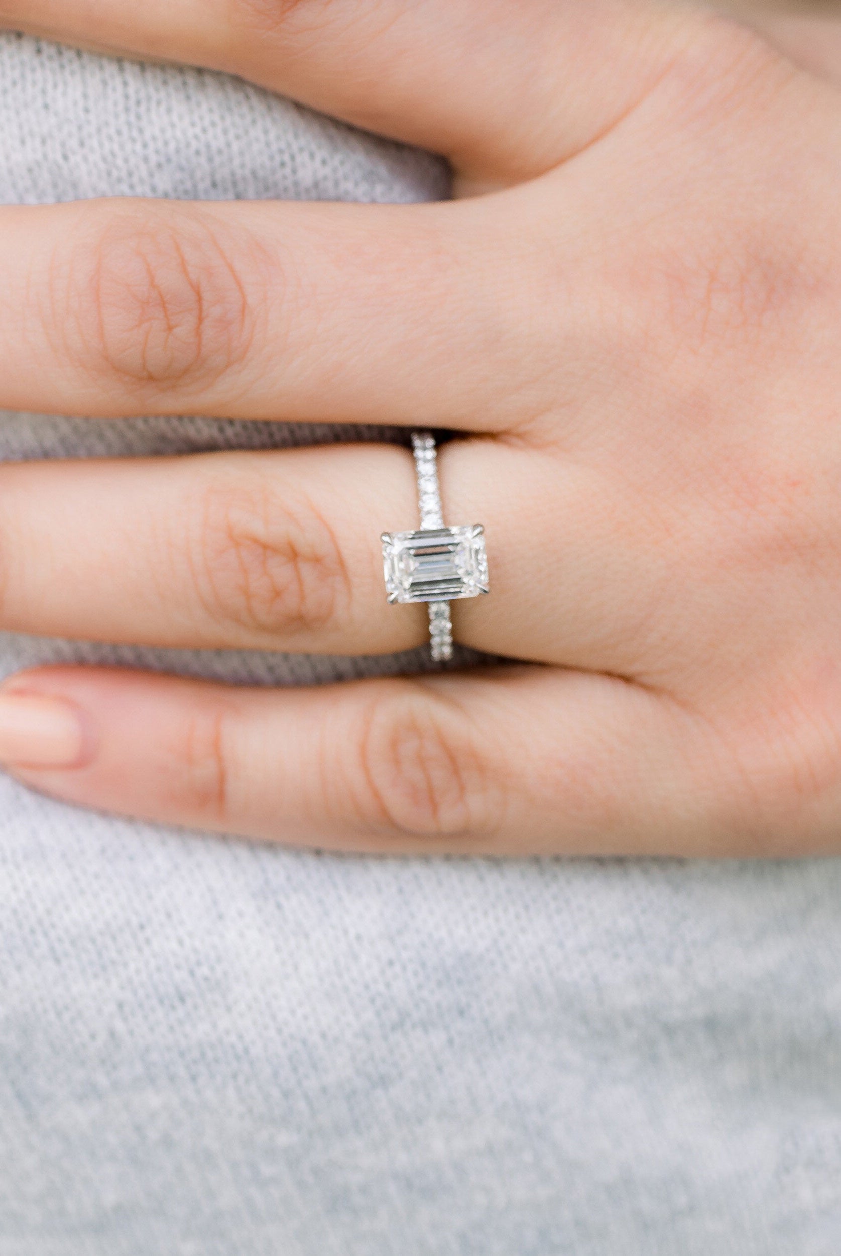 Moissanite Ring for Women