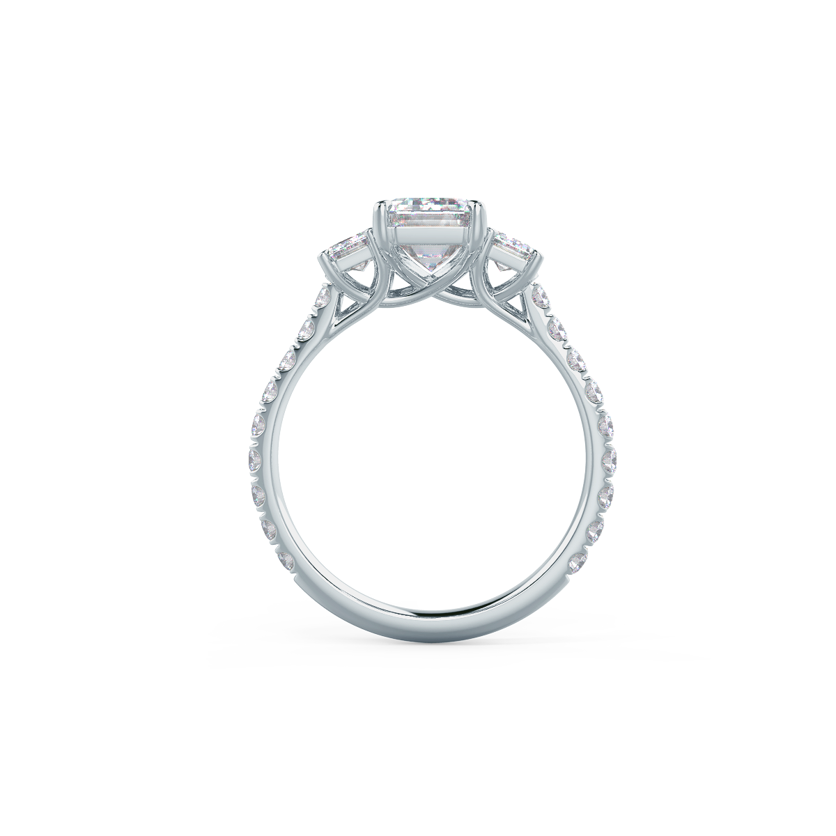 Emerald Cut Engagement Ring