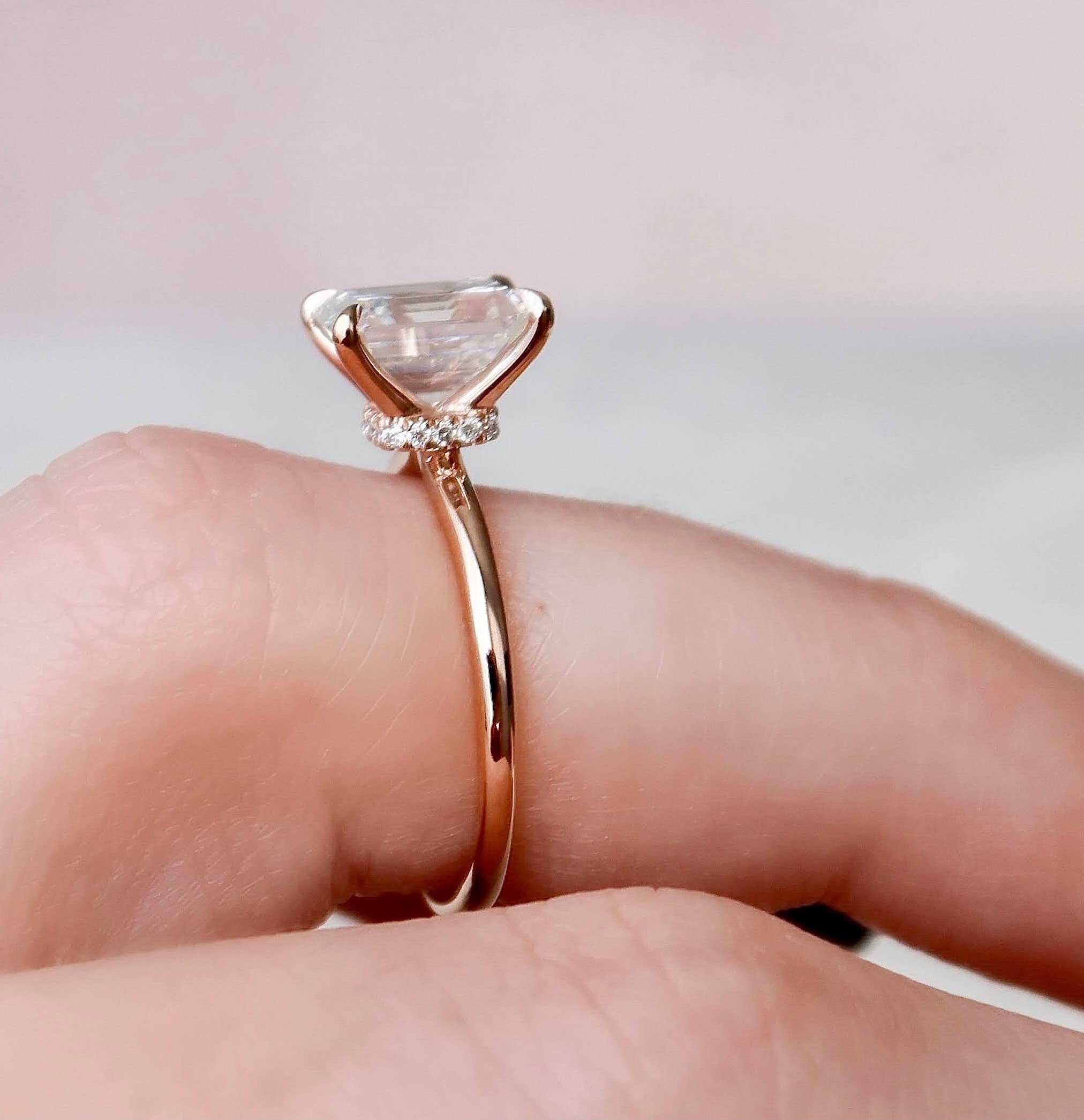 Emerald Proposal Ring