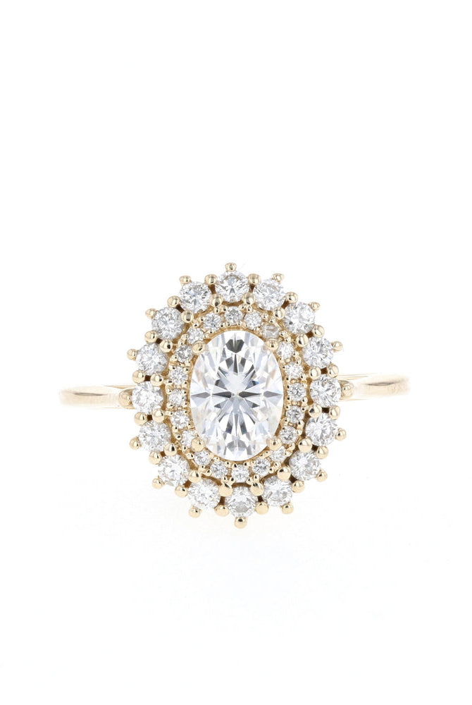 Cathedral Style Bridal Ring