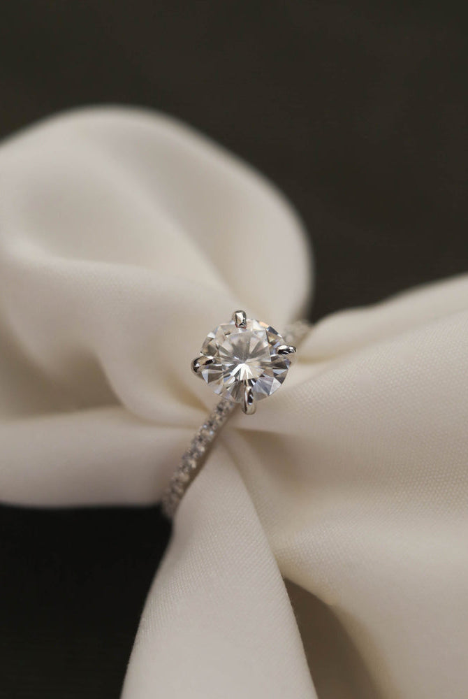 Elegant Pave Ring