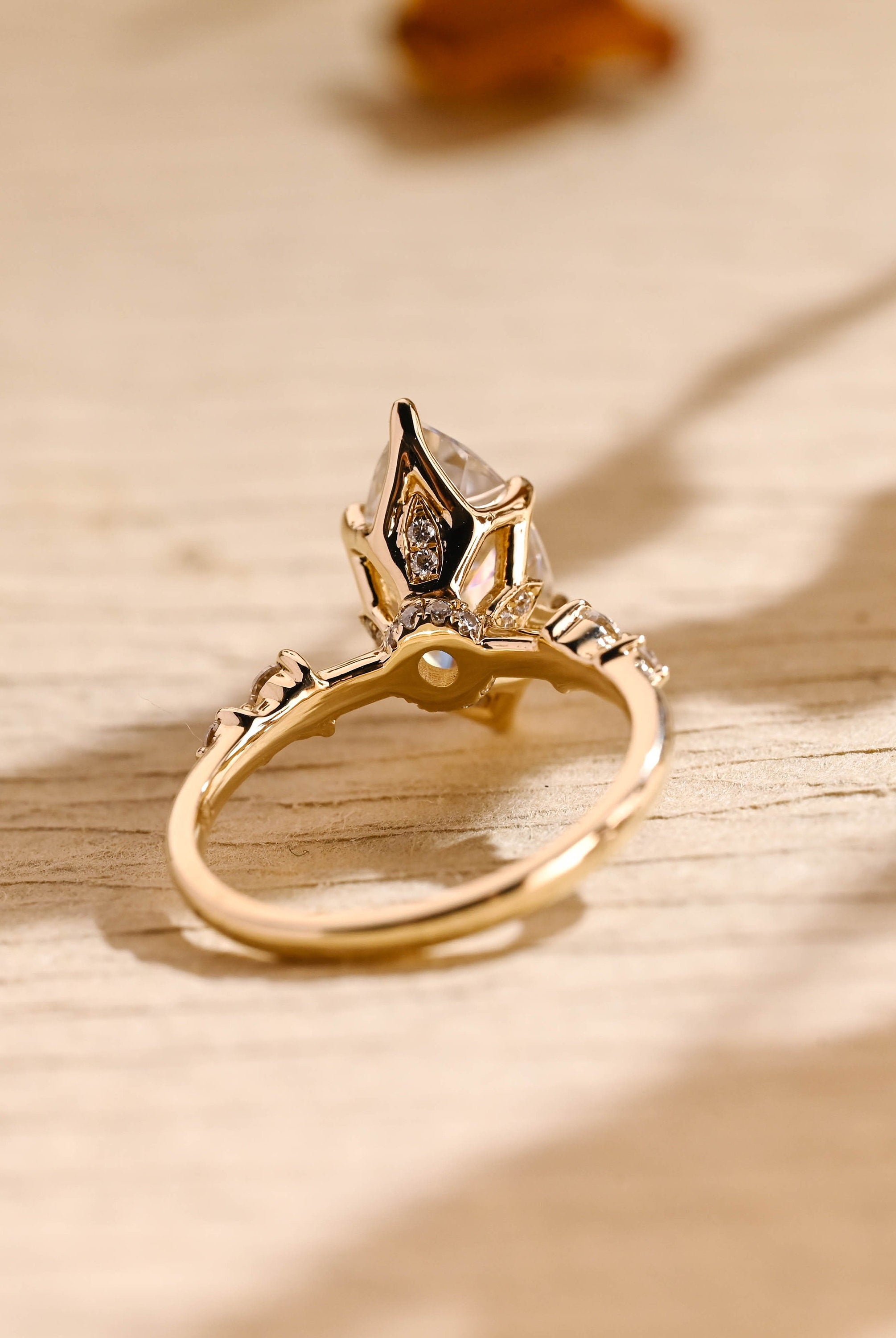 Marquise Center Stone Ring