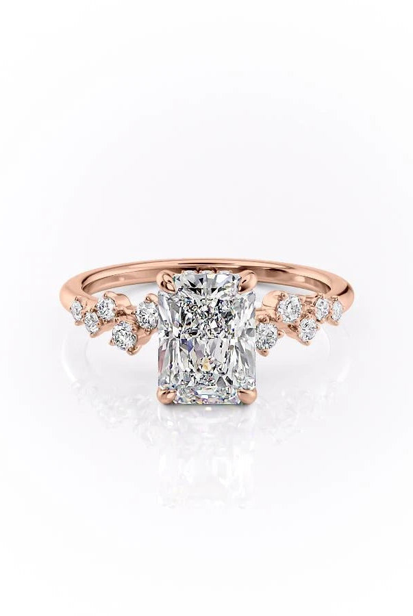 radiant-cut-cluster-moissanite-engagement-ring-2