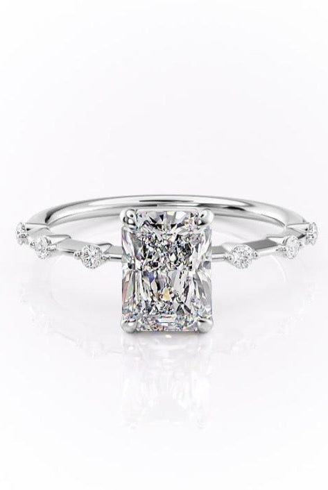 radiant-solitaire-dainty-pave-set-moissanite-engagement-ring-2