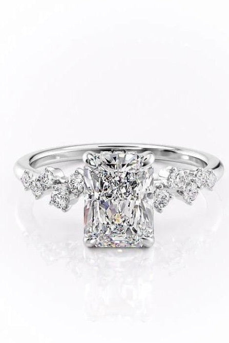 radiant-cut-cluster-moissanite-engagement-ring-2