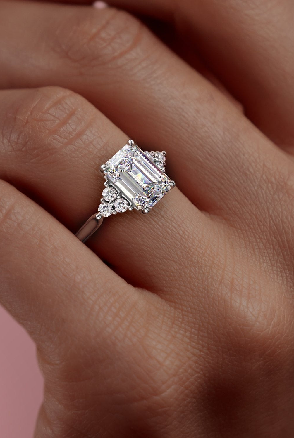 2-10-ct-emerald-cut-cluster-moissanite-engagement-ring-10