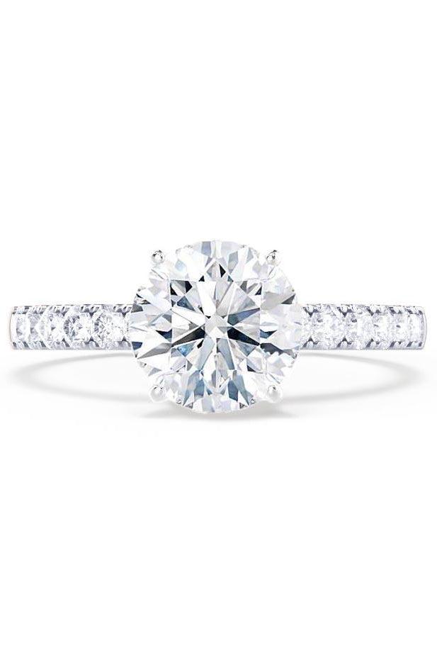 round-shaped-moissanite-solitaire-pave-style-engagement-ring-2