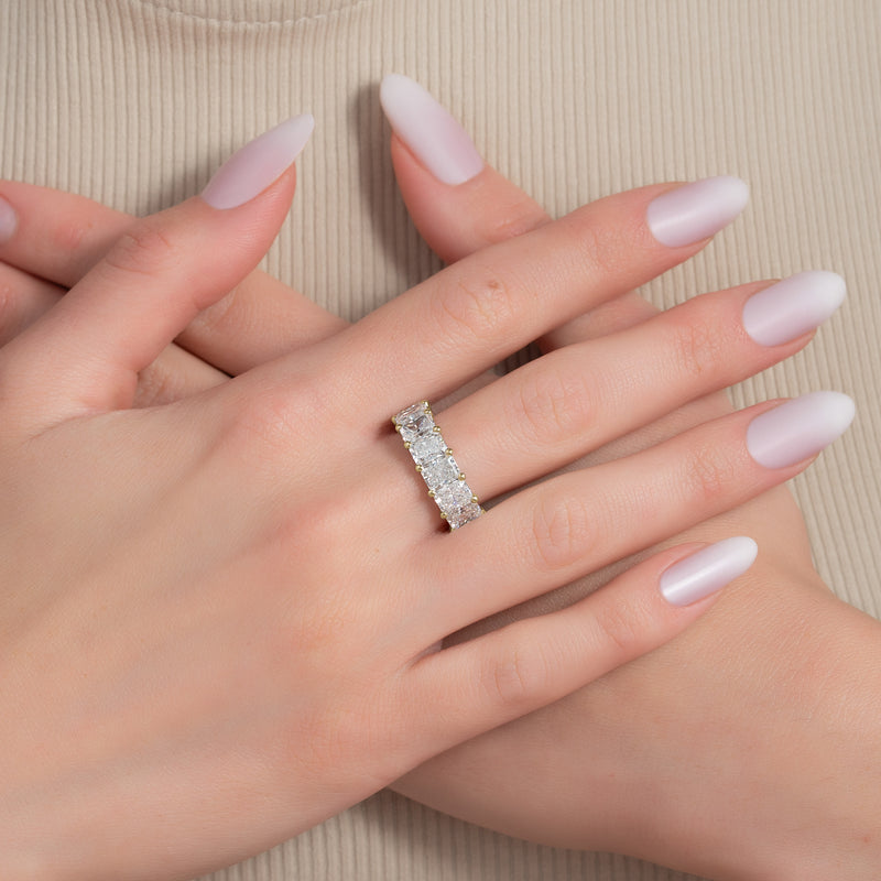 Half Eternity Wedding Band