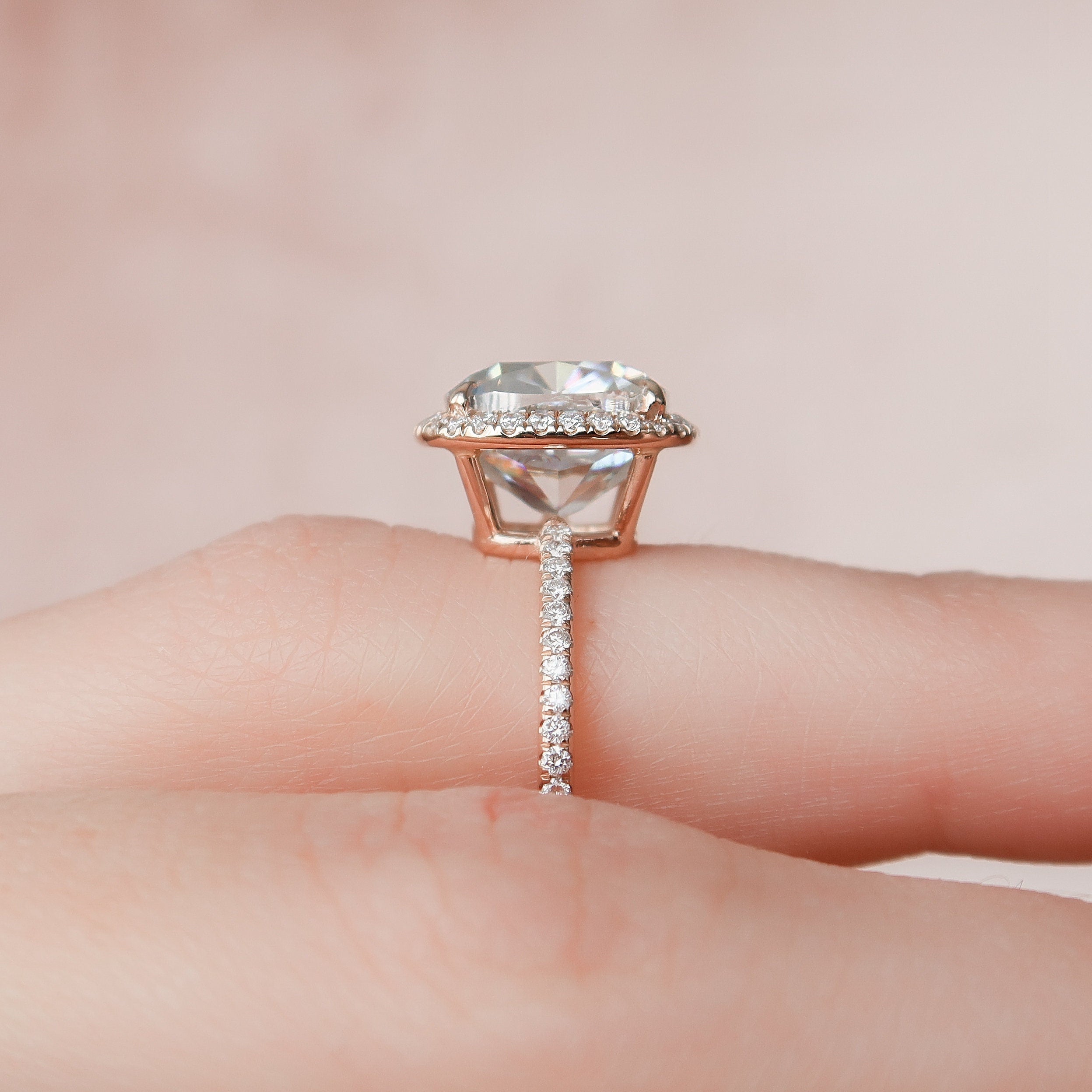 Moissanite Bridal Ring