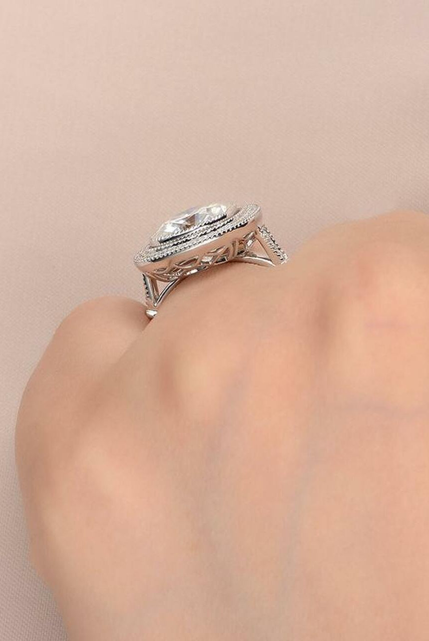 Cushion Cut Engagement Ring