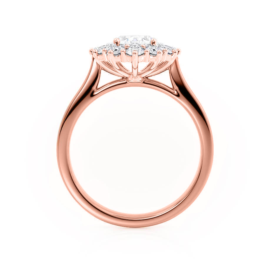 Oval Shape Engagement Ring