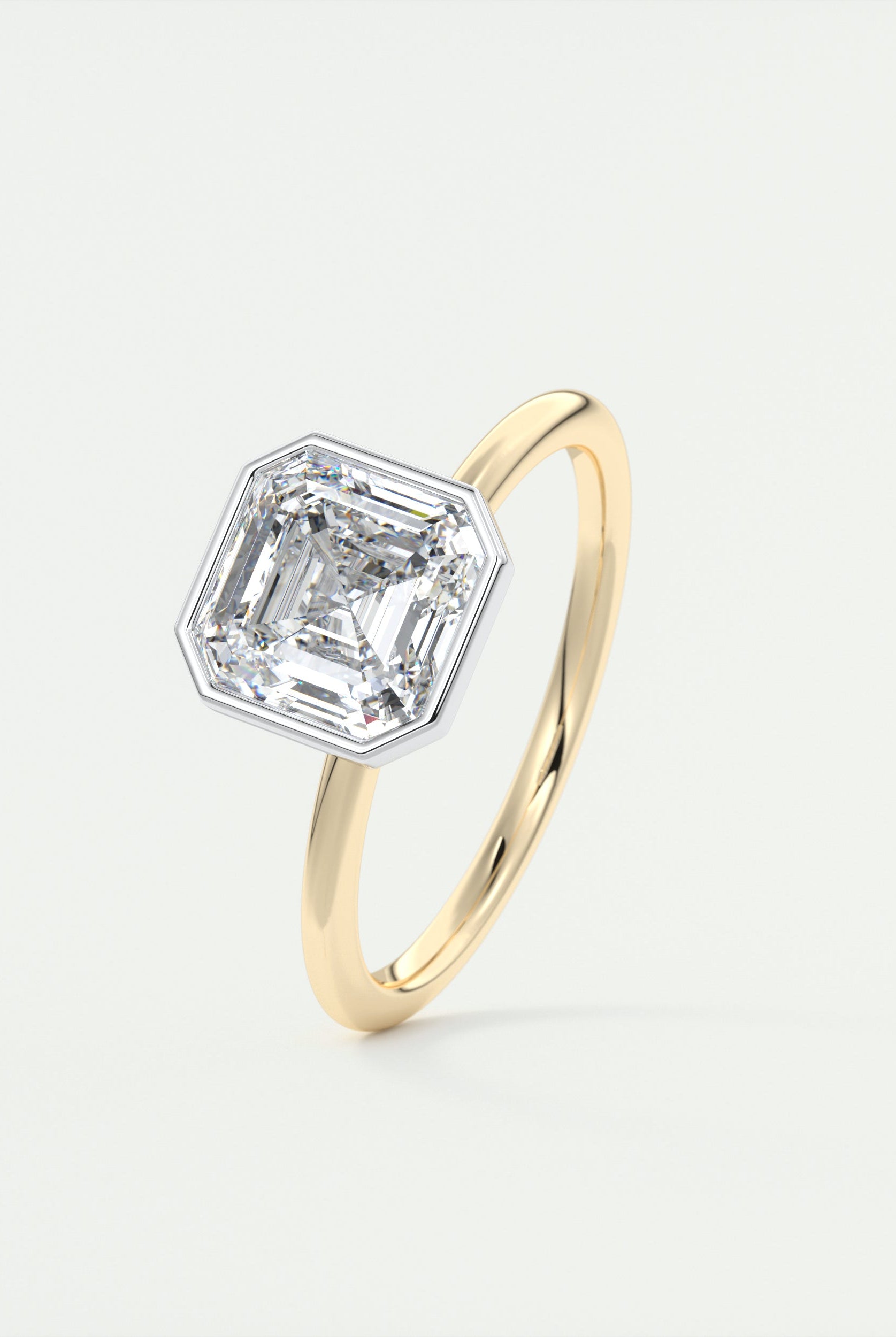 Luxury Asscher Cut Ring