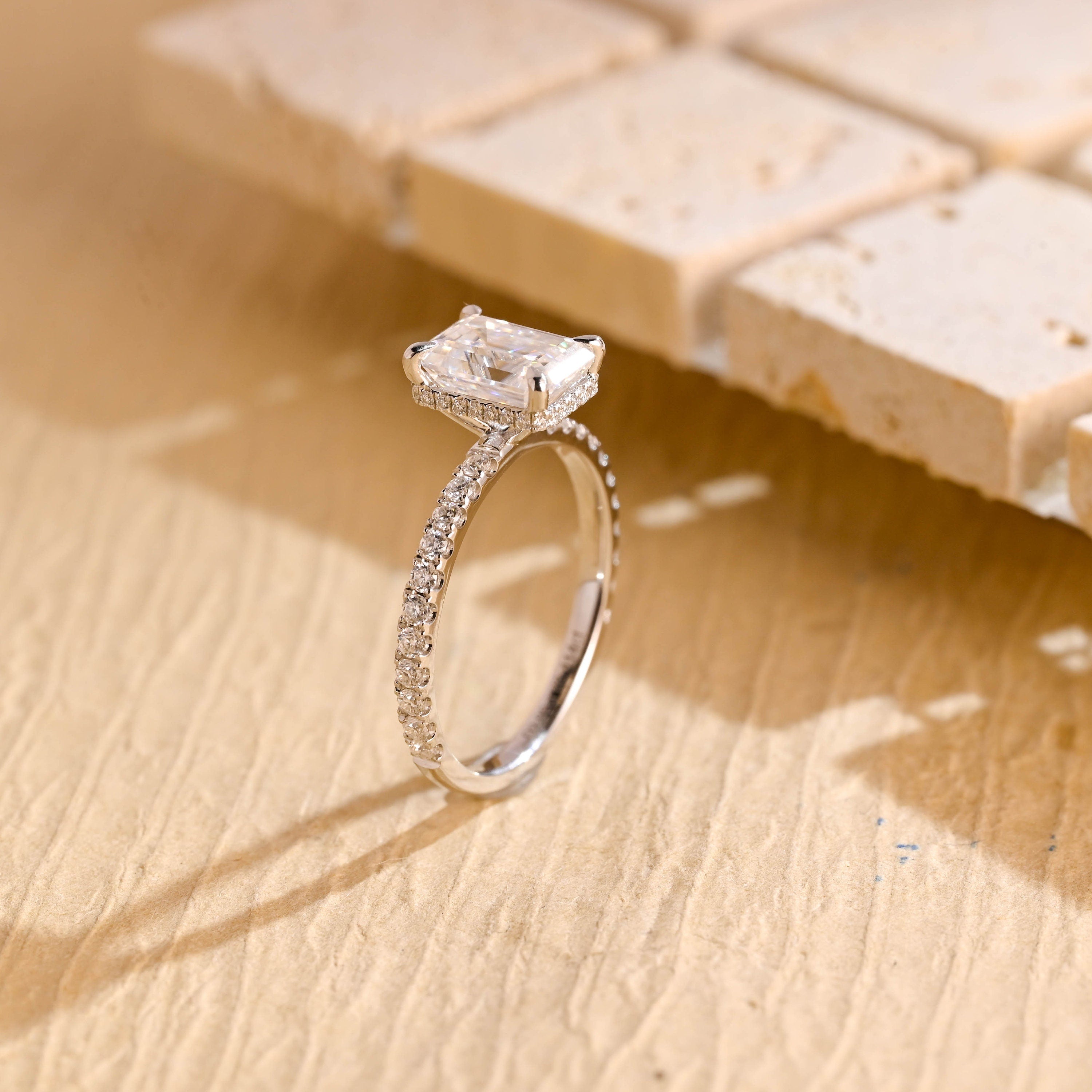 Luxury Moissanite Ring