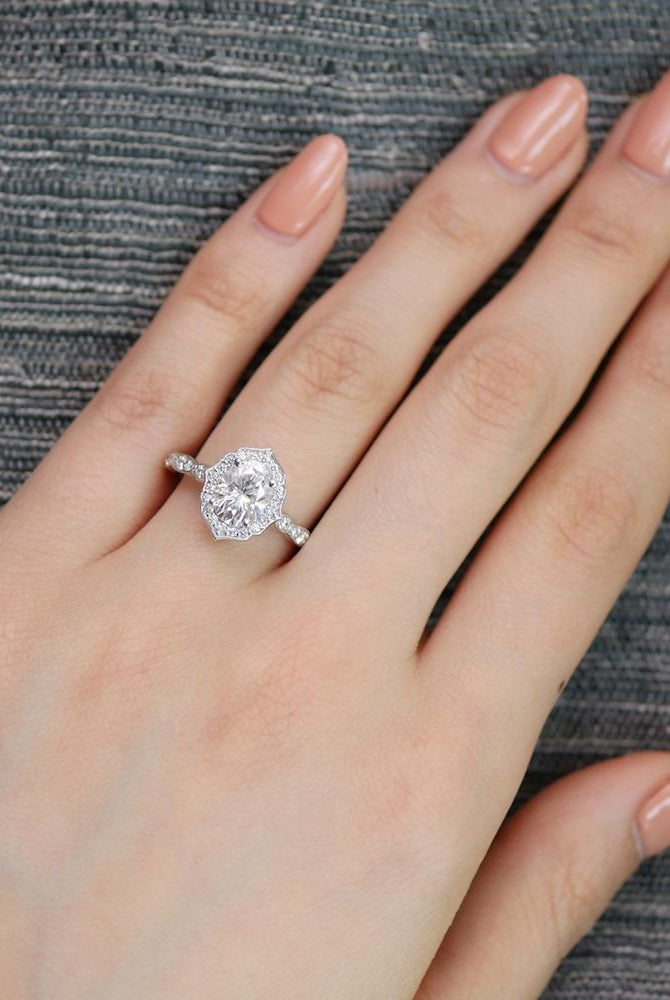 Unique Vintage Engagement Ring