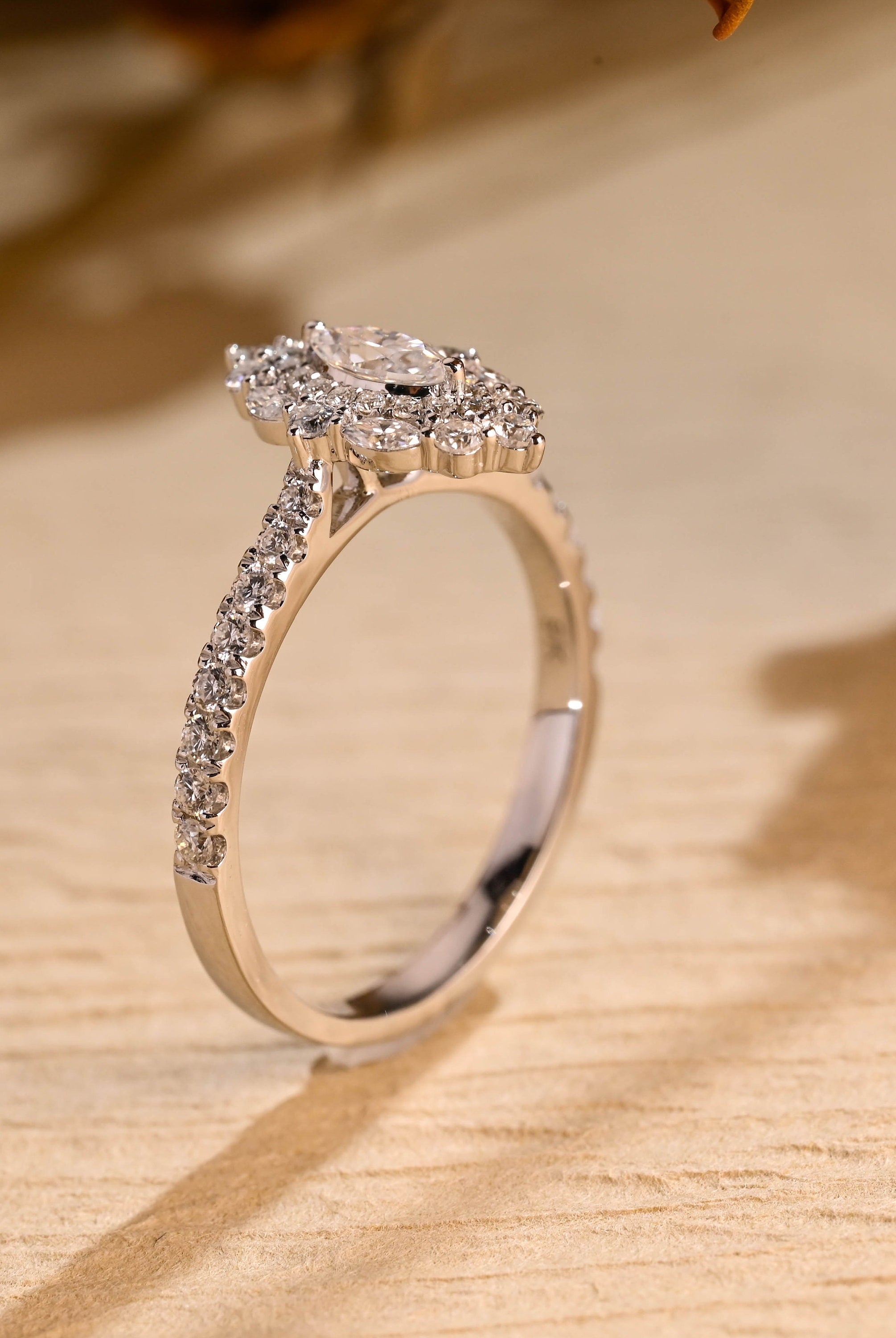 Marquise Proposal Ring
