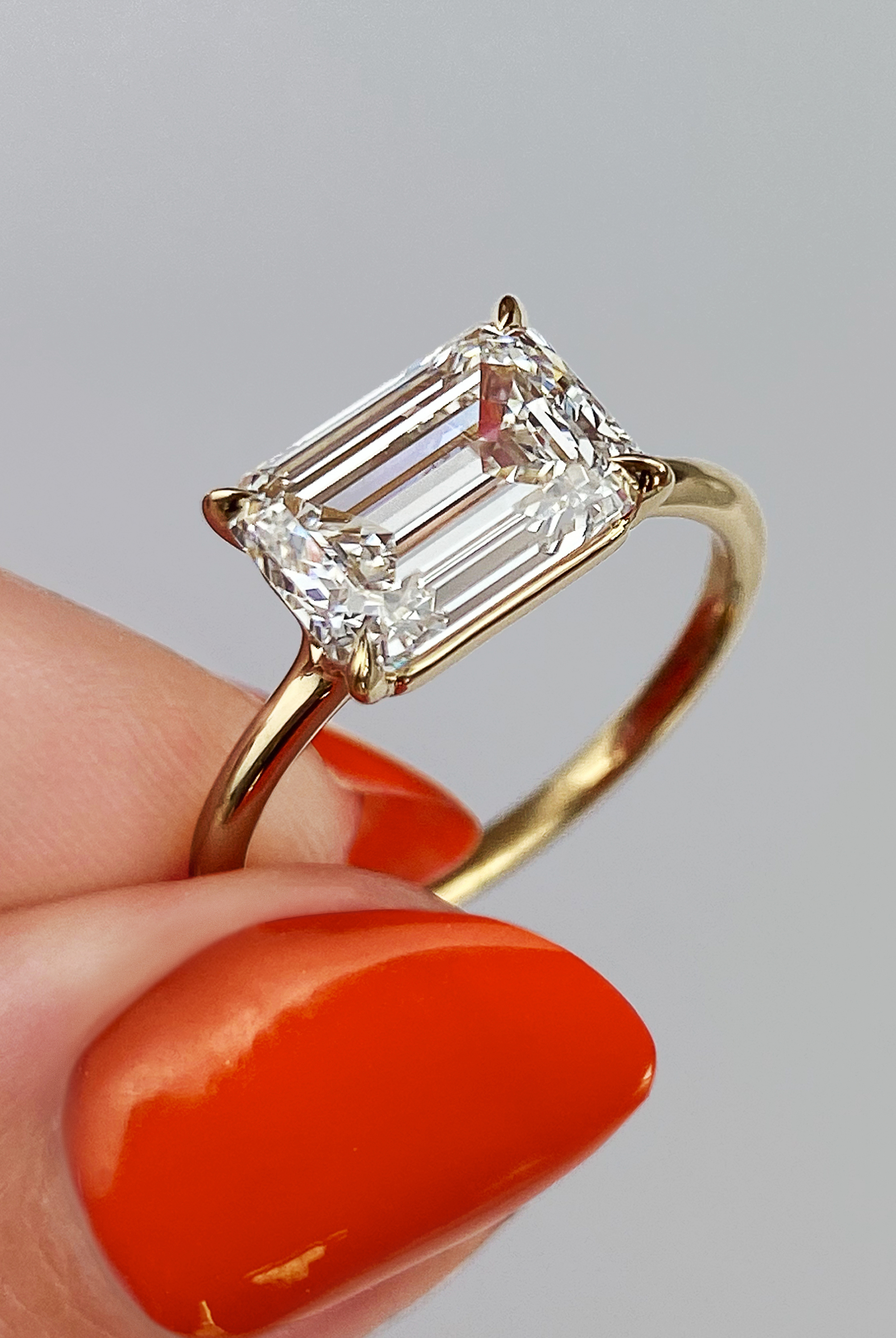 moissanite jewelry with organic-inspired designs