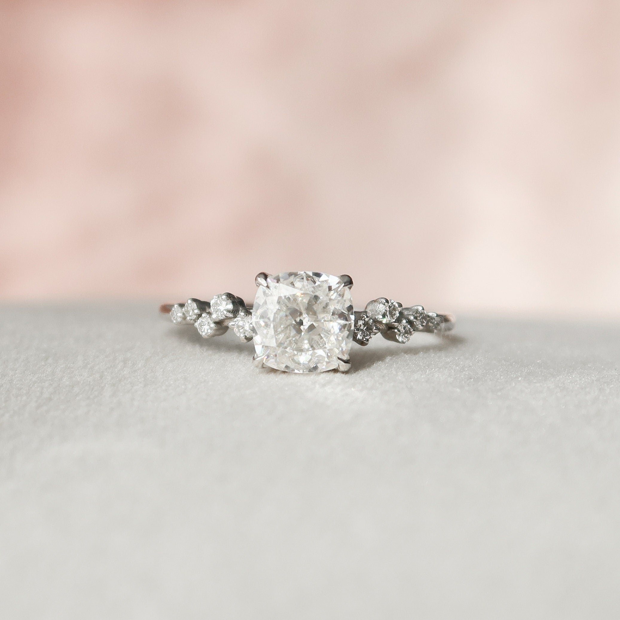 Moissanite Engagement Ring USA