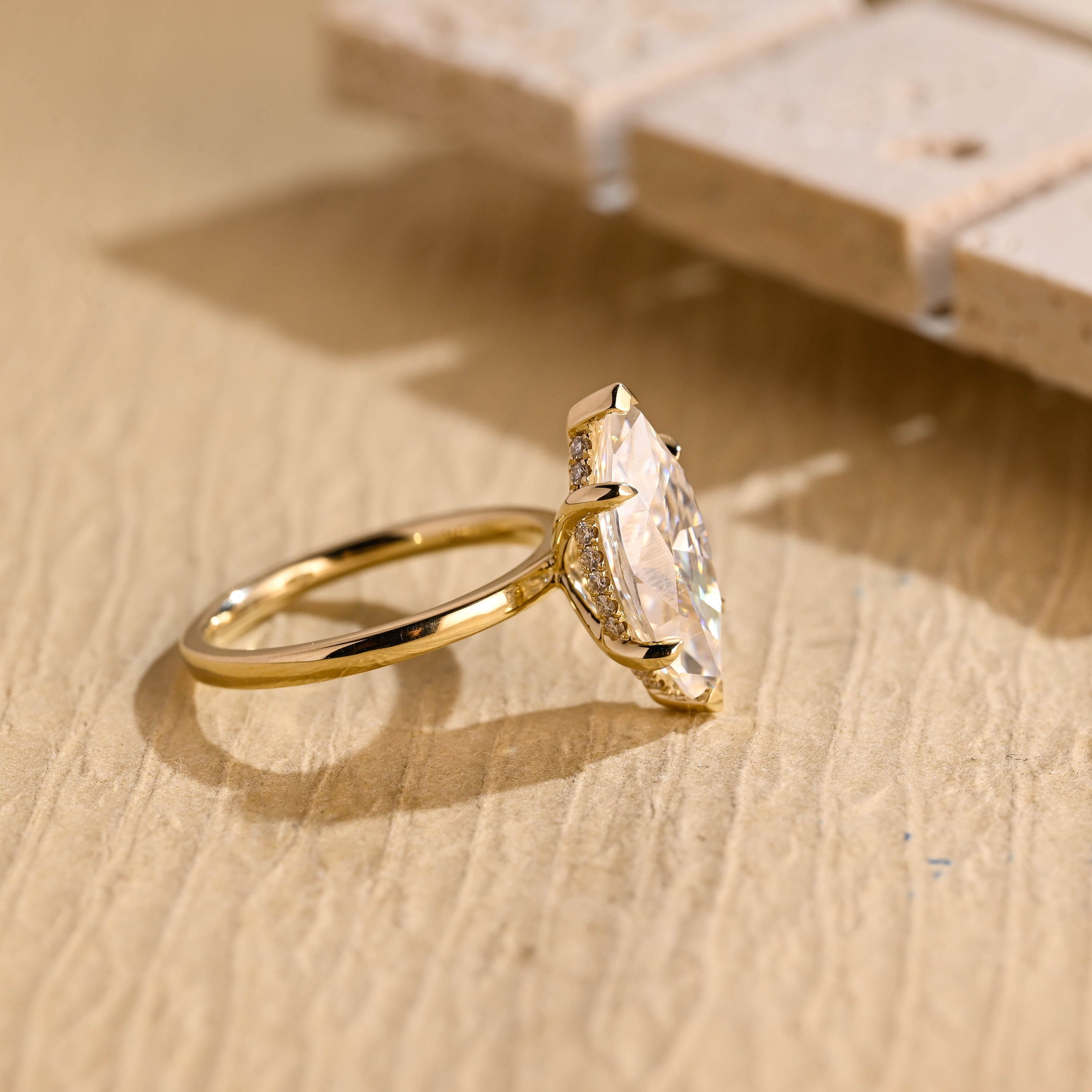 Marquise Proposal Ring