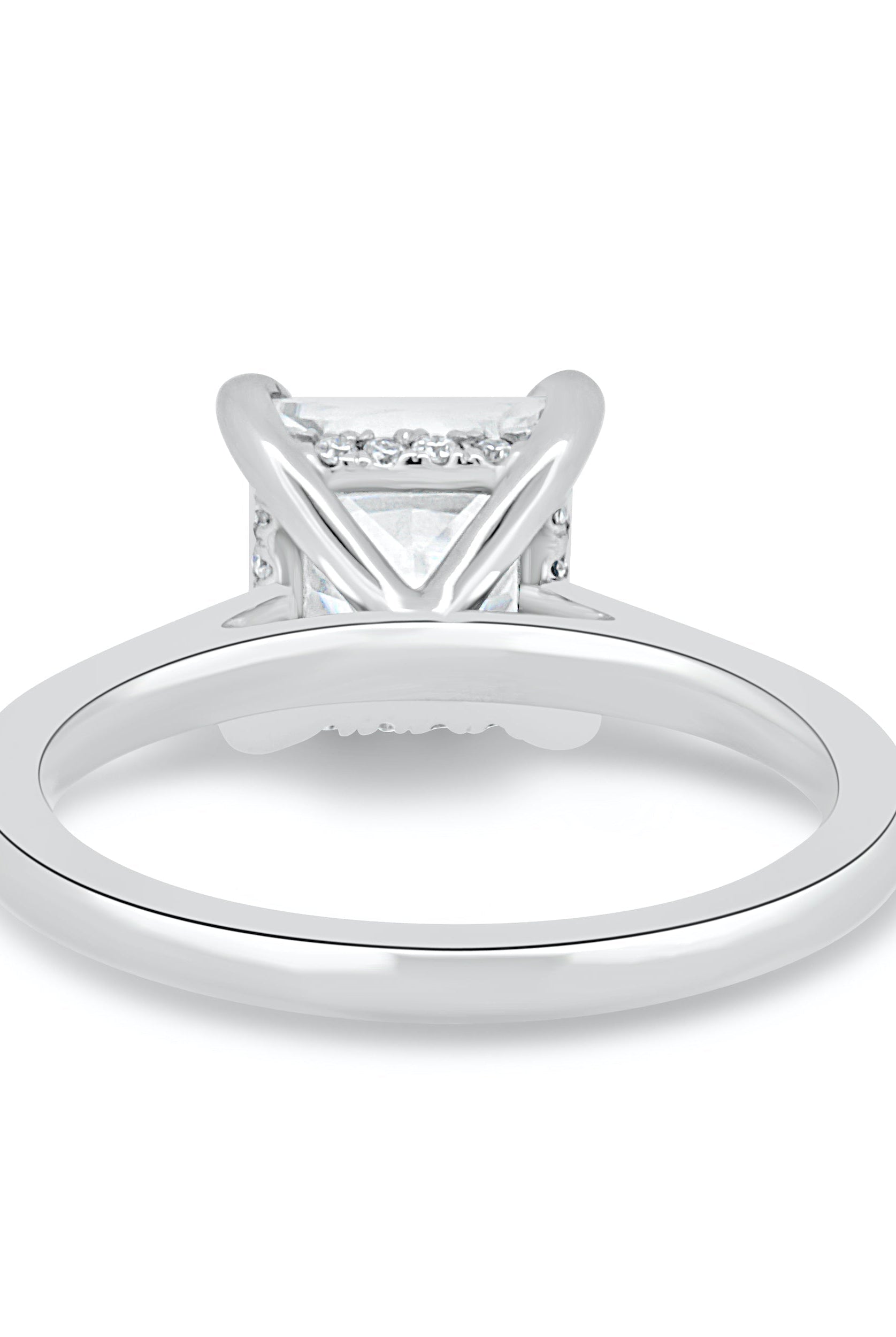 Princess Cut Proposal Ring