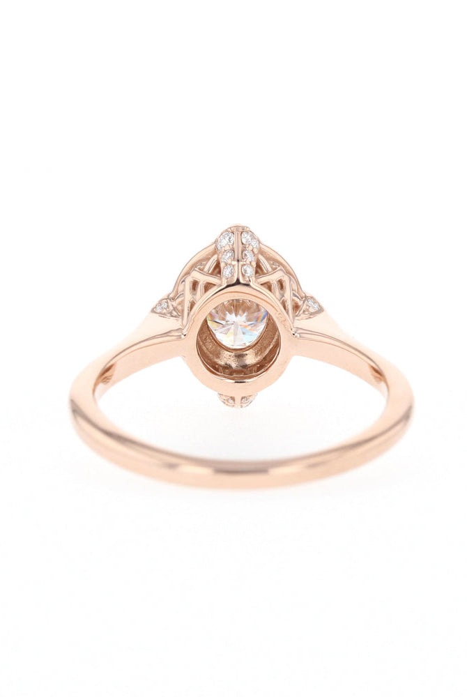 Premium Oval Bridal Ring