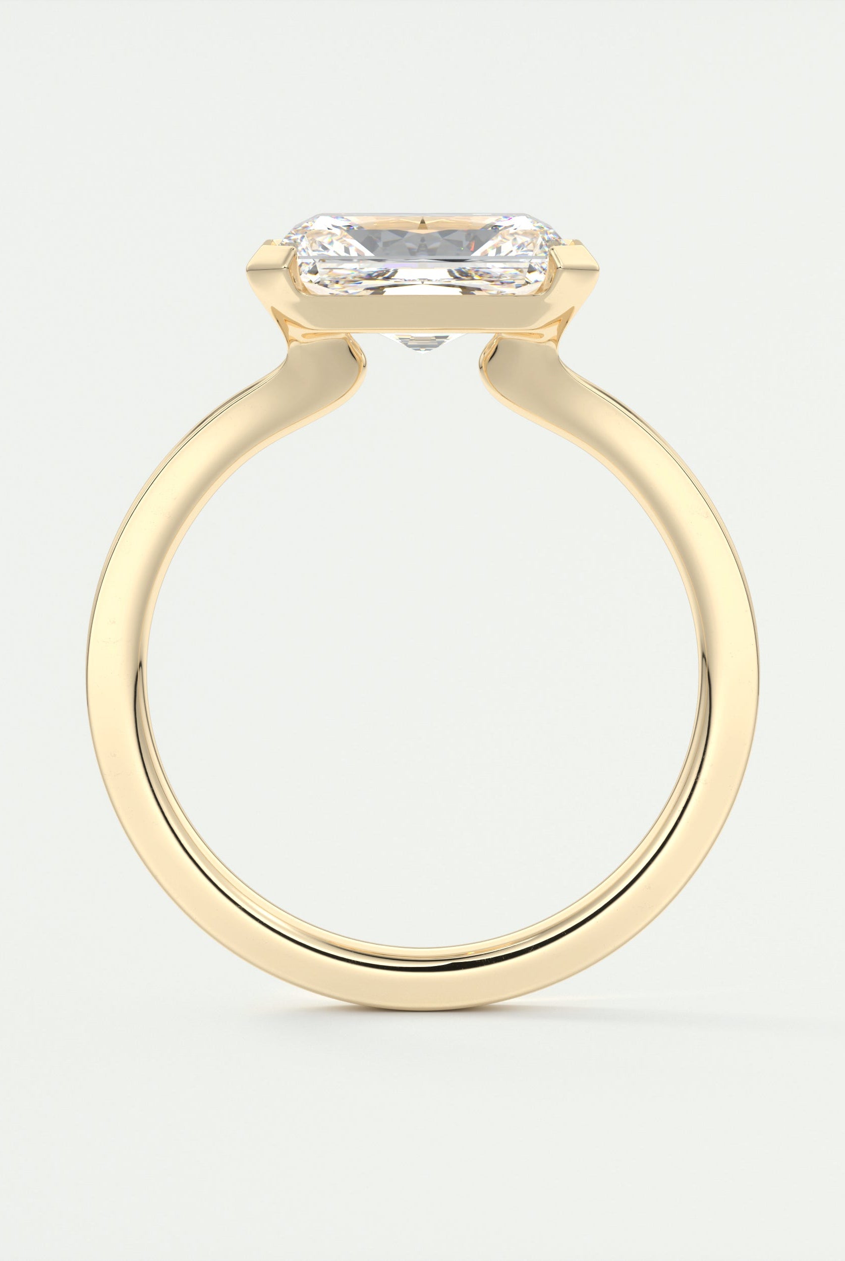 Horizontal Engagement Ring