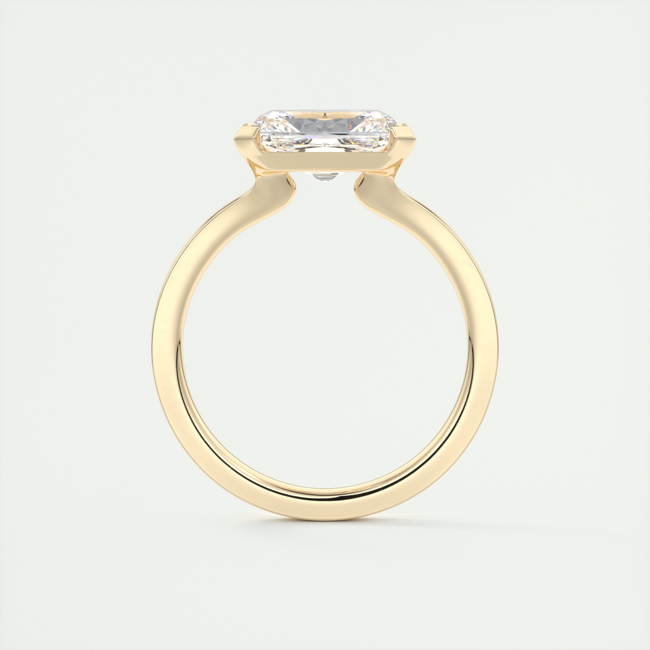 Horizontal Engagement Ring