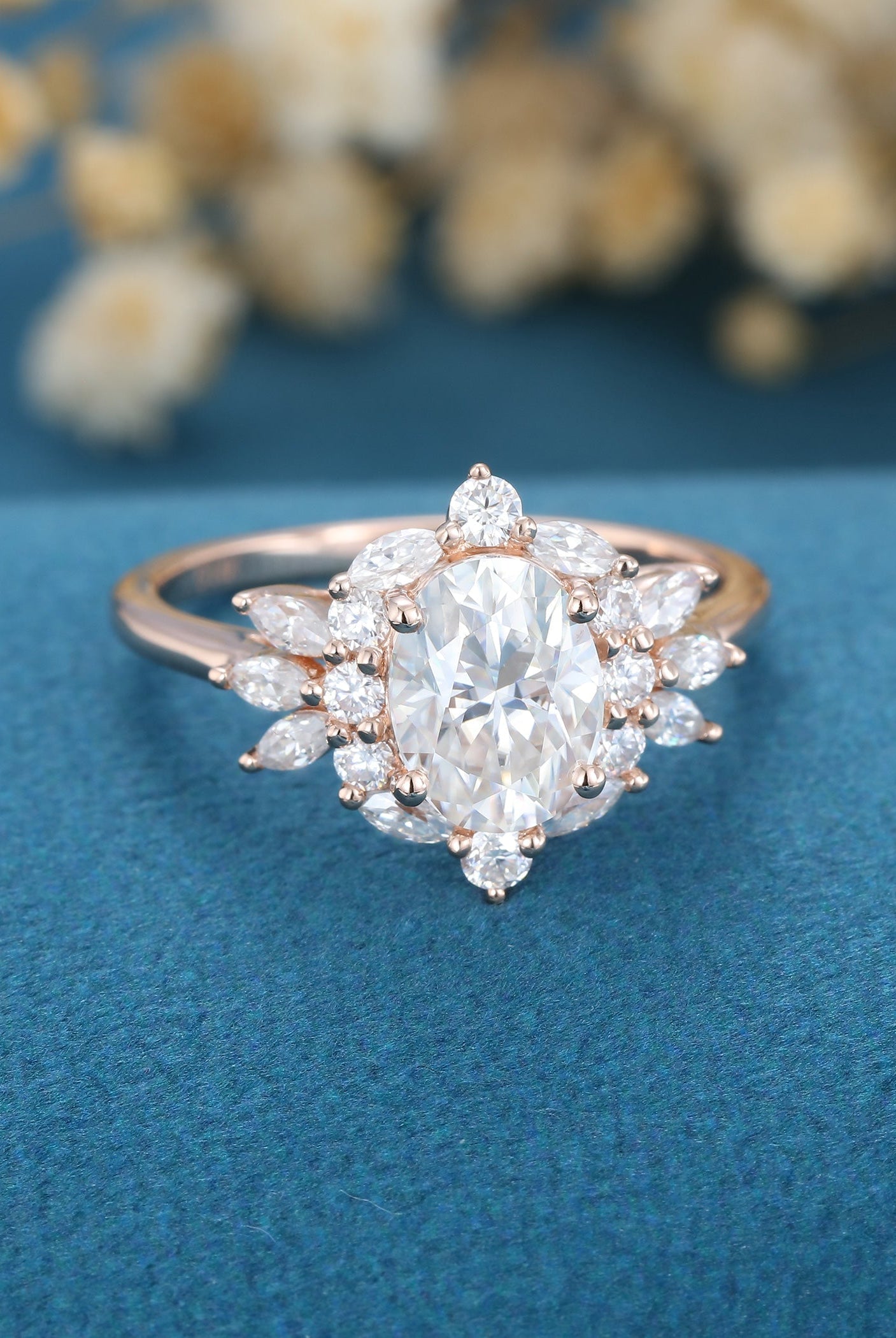 oval-shaped-moissanite-cluster-engagement-ring-22