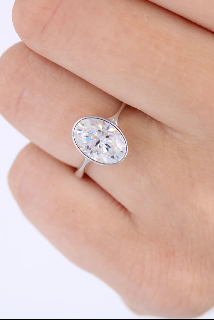 Moissanite wedding jewelry for vintage-inspired wedding
