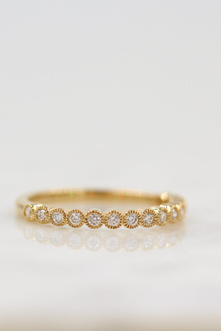 round-milgrain-half-eternity-moissanite-wedding-band