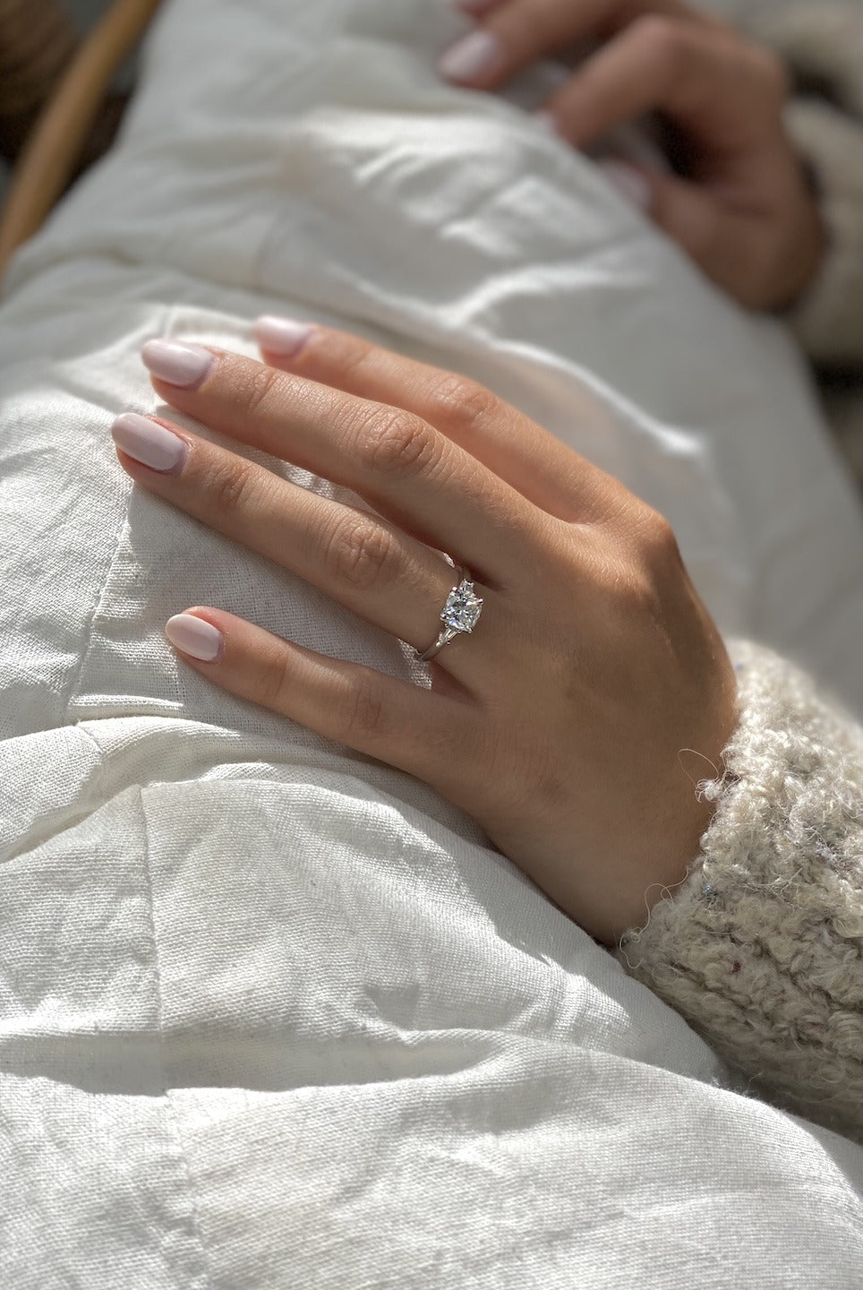 Moissanite bridal necklaces for brides online