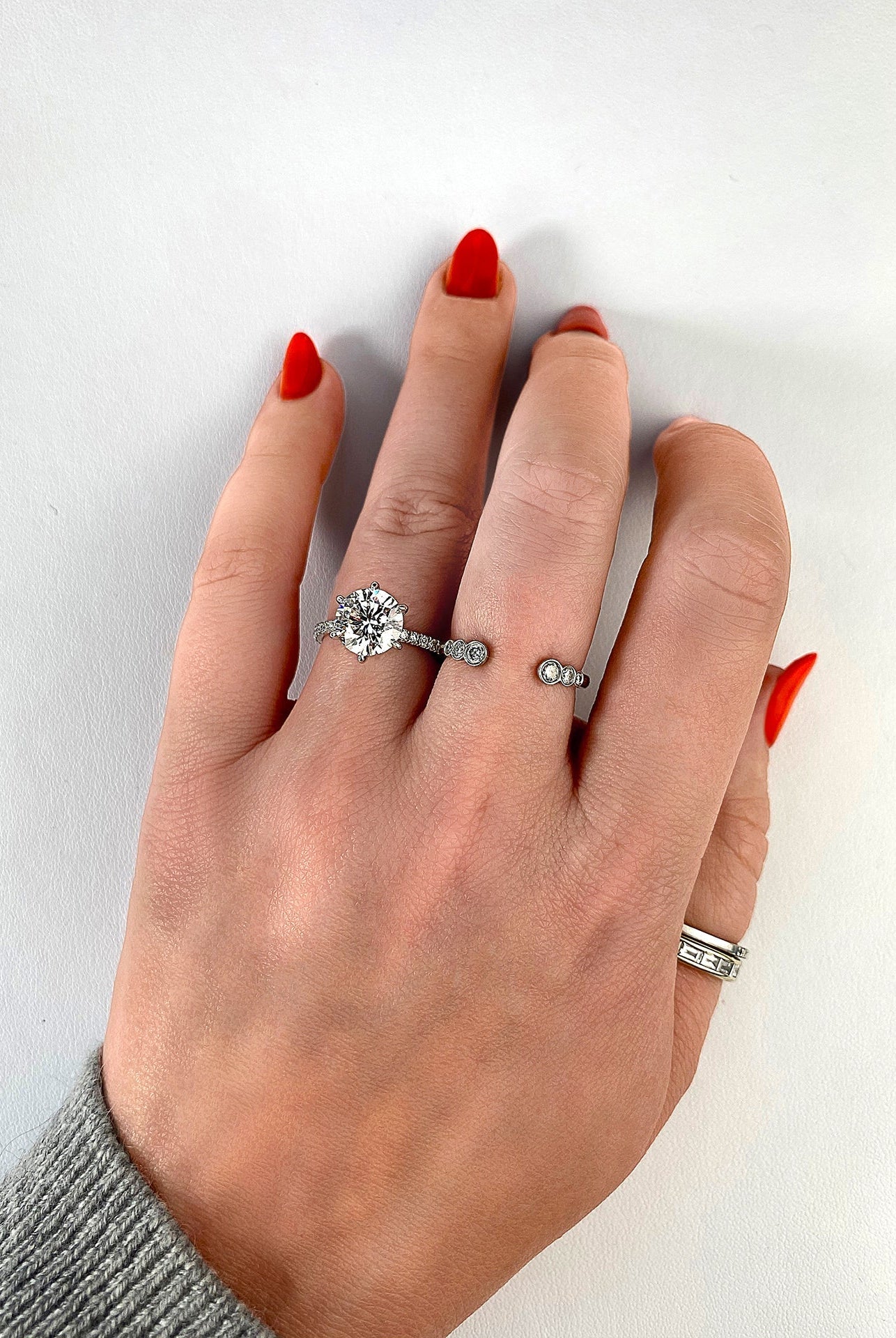 moissanite jewelry with traditional-inspired styles