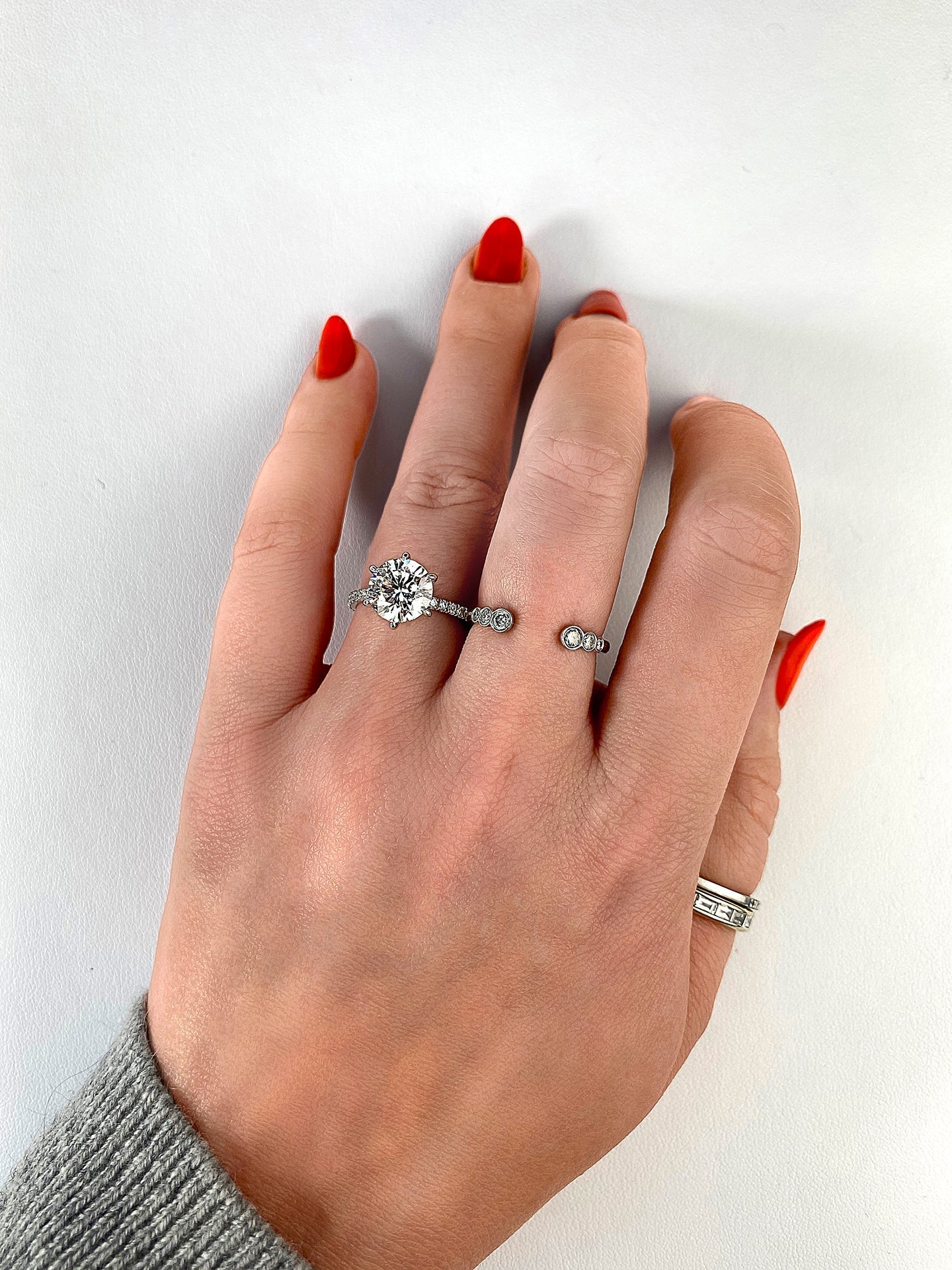 moissanite jewelry with traditional-inspired styles