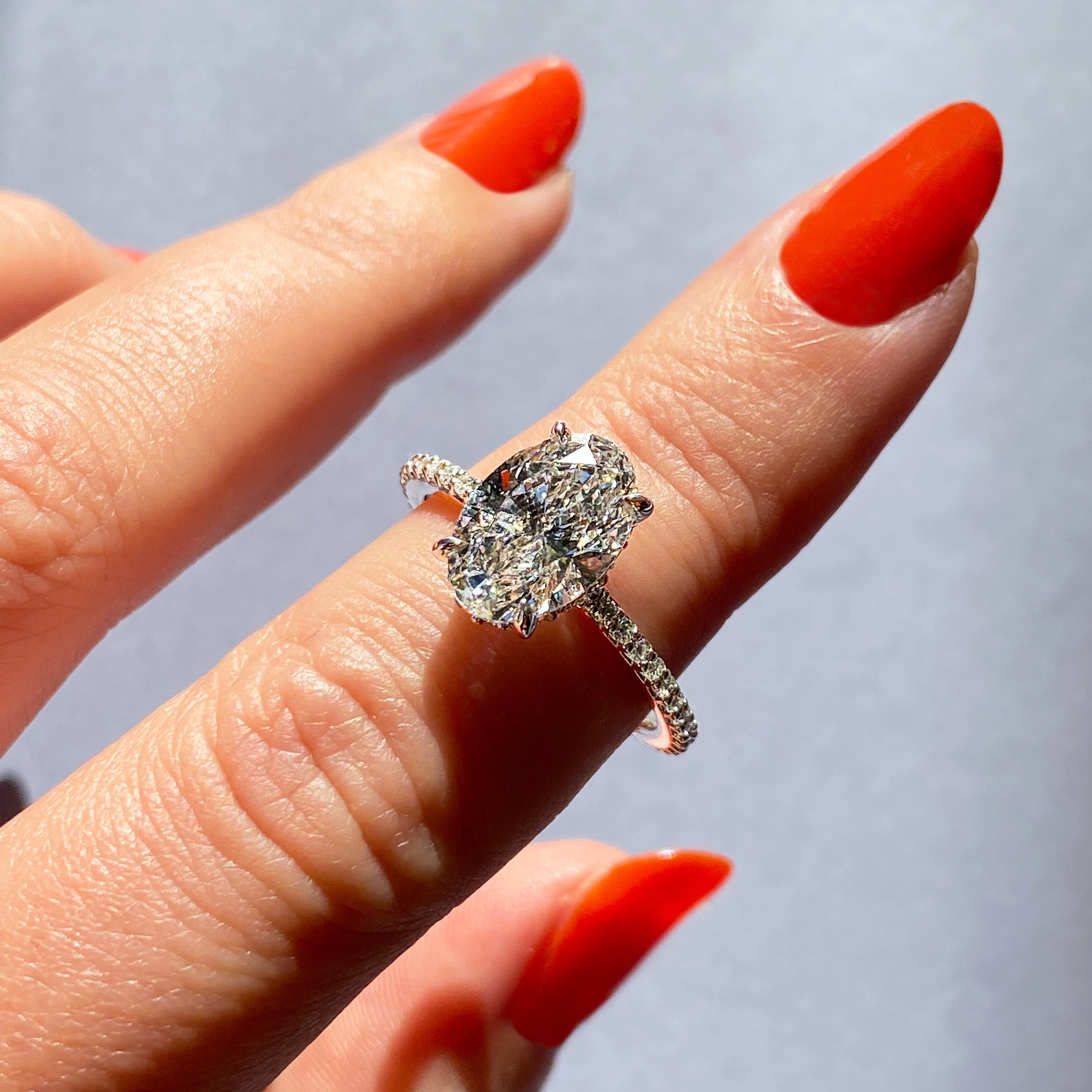 moissanite jewelry with floral-inspired styles