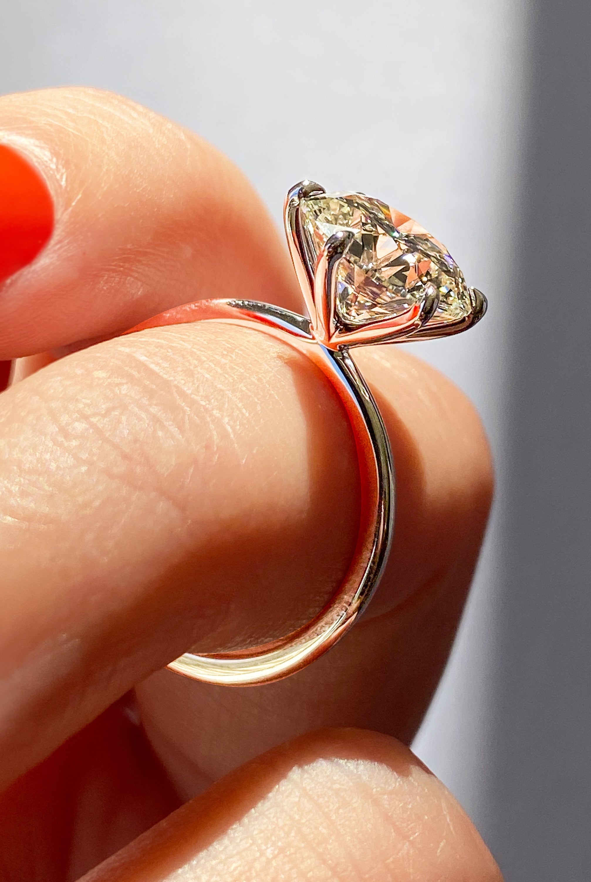 Affordable moissanite wedding bands