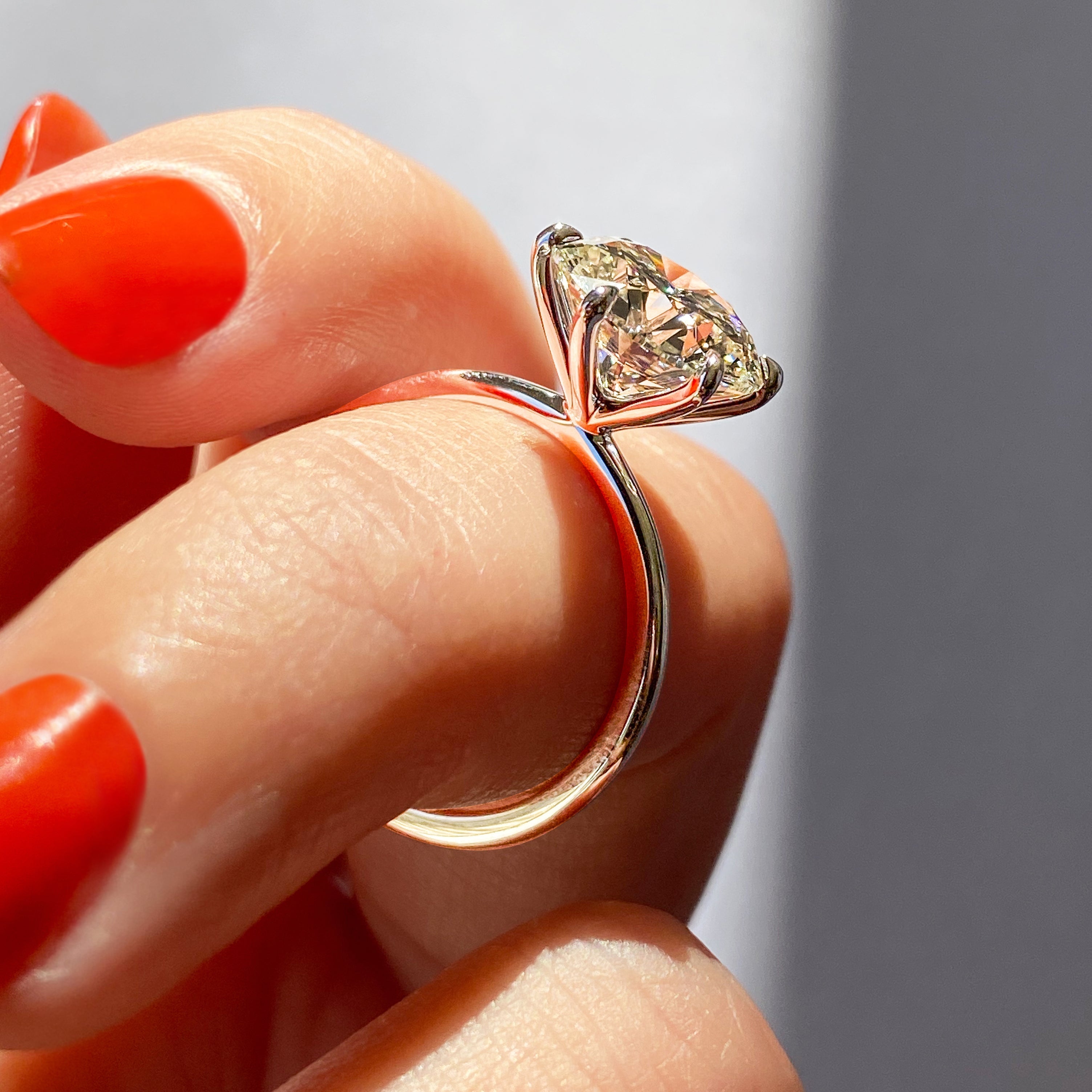 Affordable moissanite wedding bands