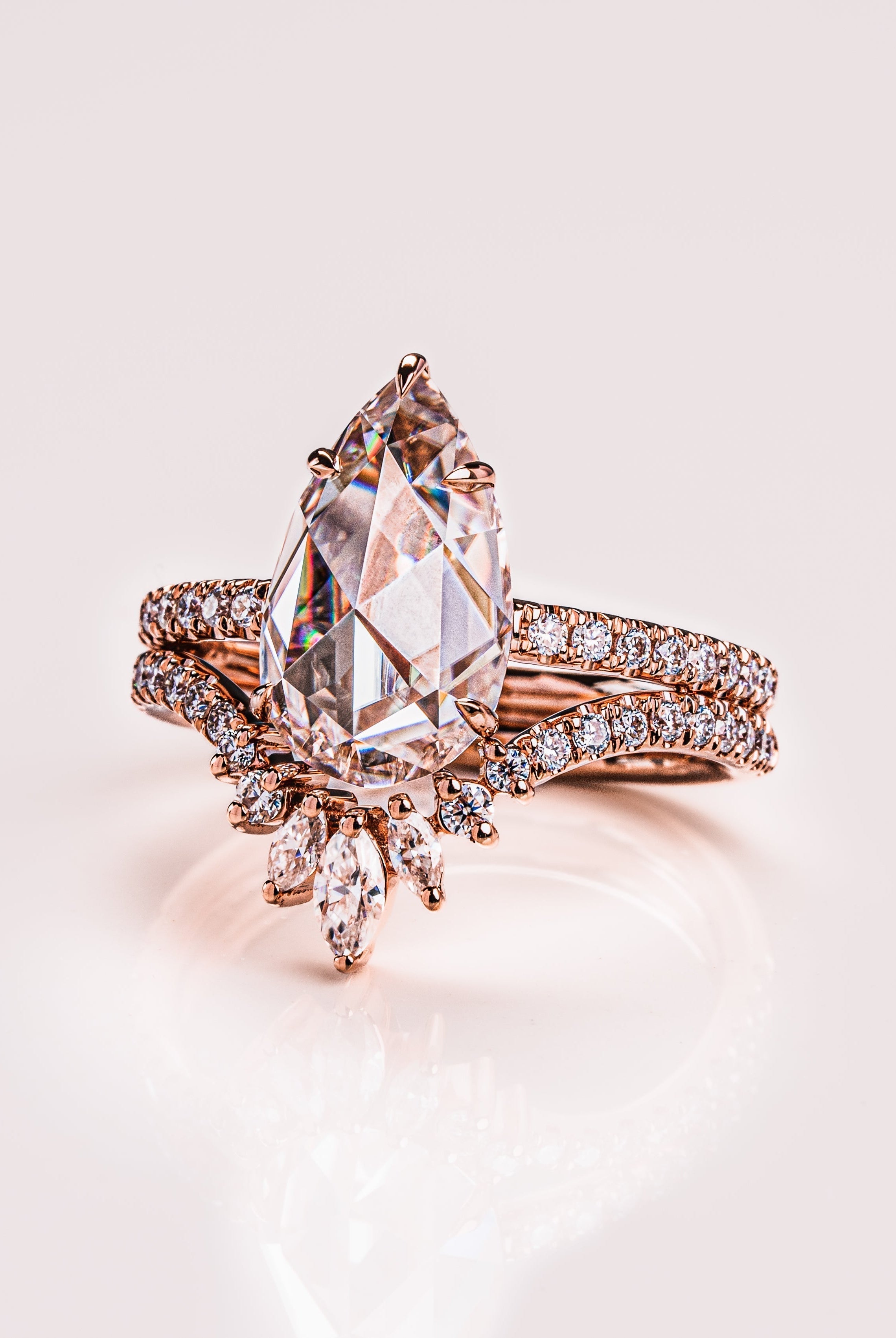 3-09-ct-pear-cut-moissanite-solitaire-bridal-ring-set