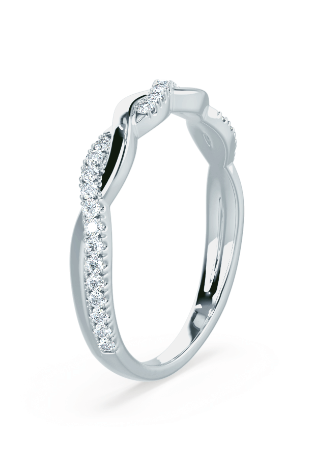 round-shaped-moissanite-twig-style-wedding-band