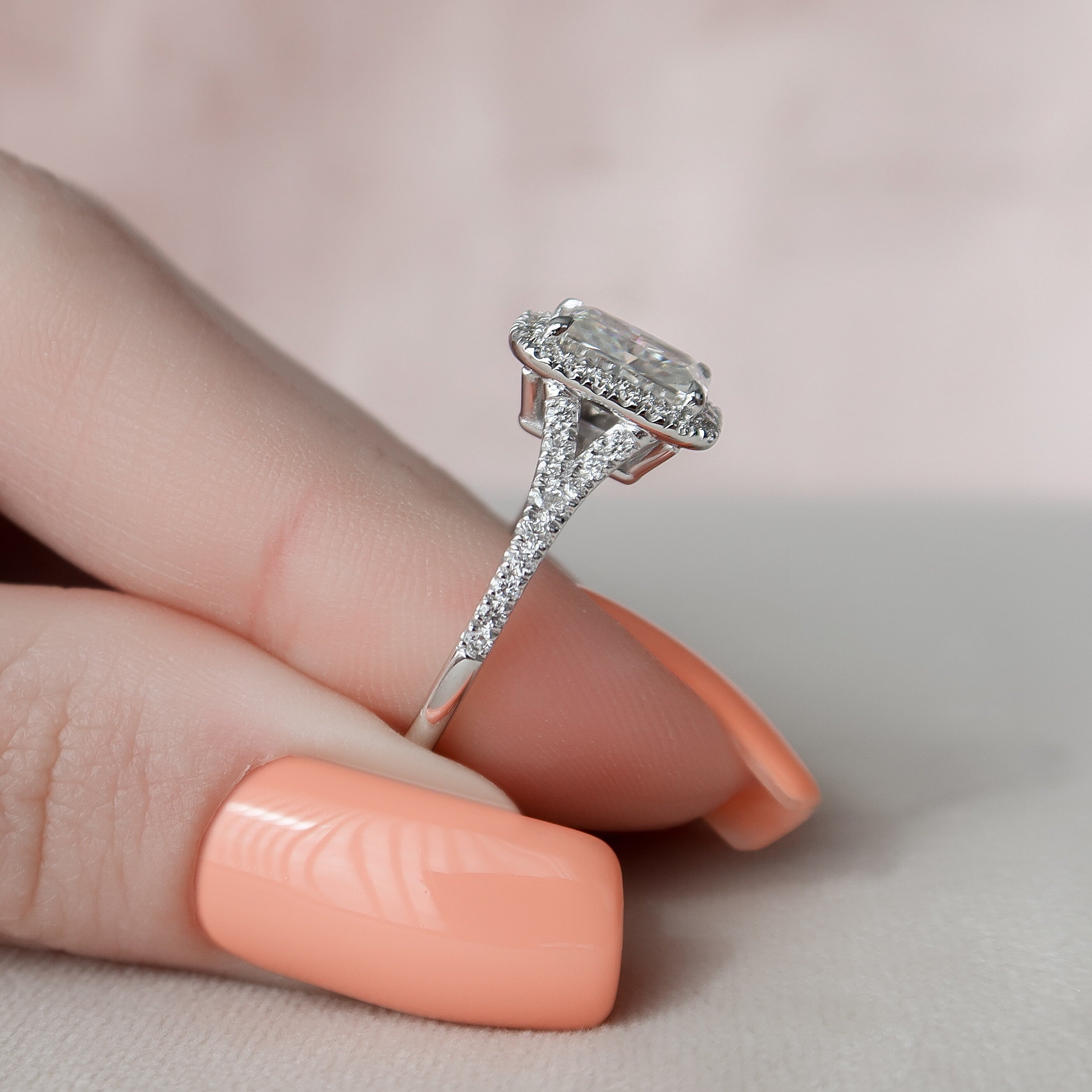 Radiant Bridal Ring