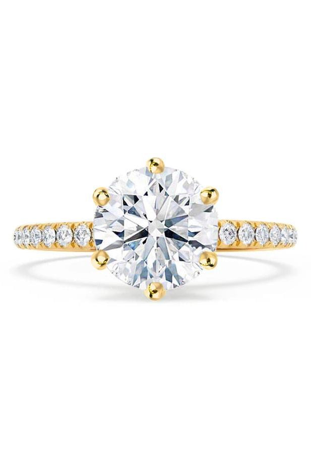round-shaped-moissanite-solitaire-engagement-ring-2
