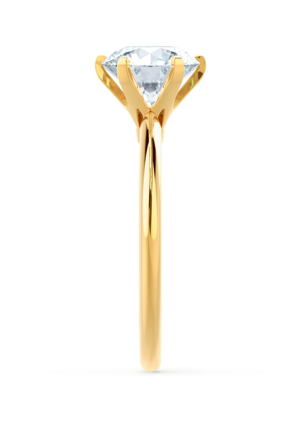 round-shaped-moissanite-solitaire-style-engagement-ring