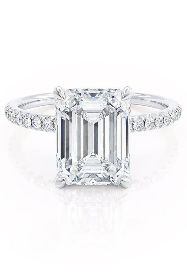 emerald-shaped-moissanite-hidden-halo-engagement-ring-2