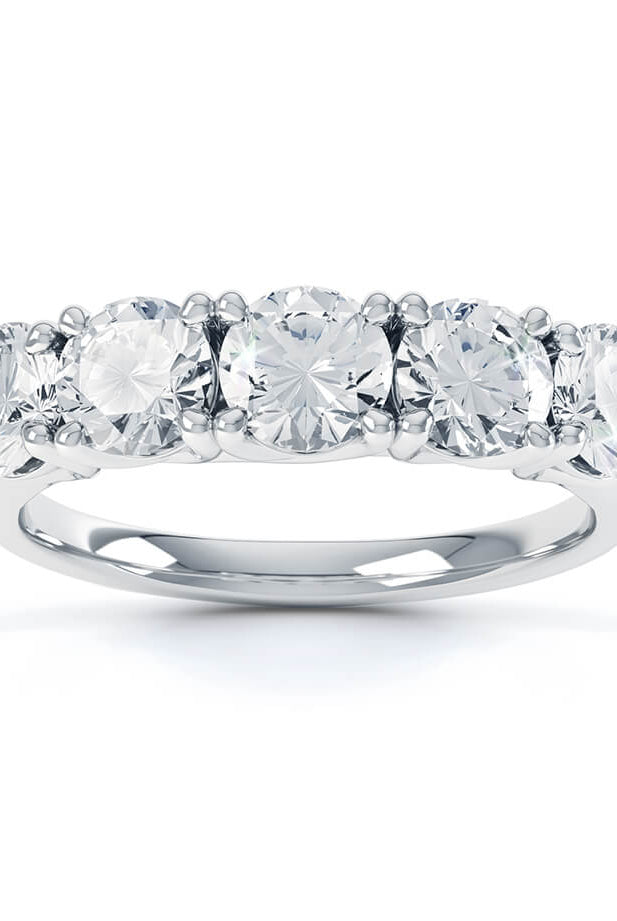 1-25-ct-round-shaped-moissanite-5-stones-wedding-band