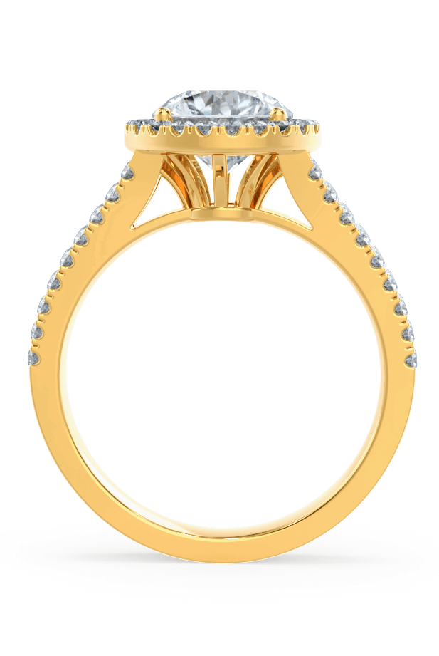 round-shaped-moissanite-halo-split-shank-style-engagement-ring