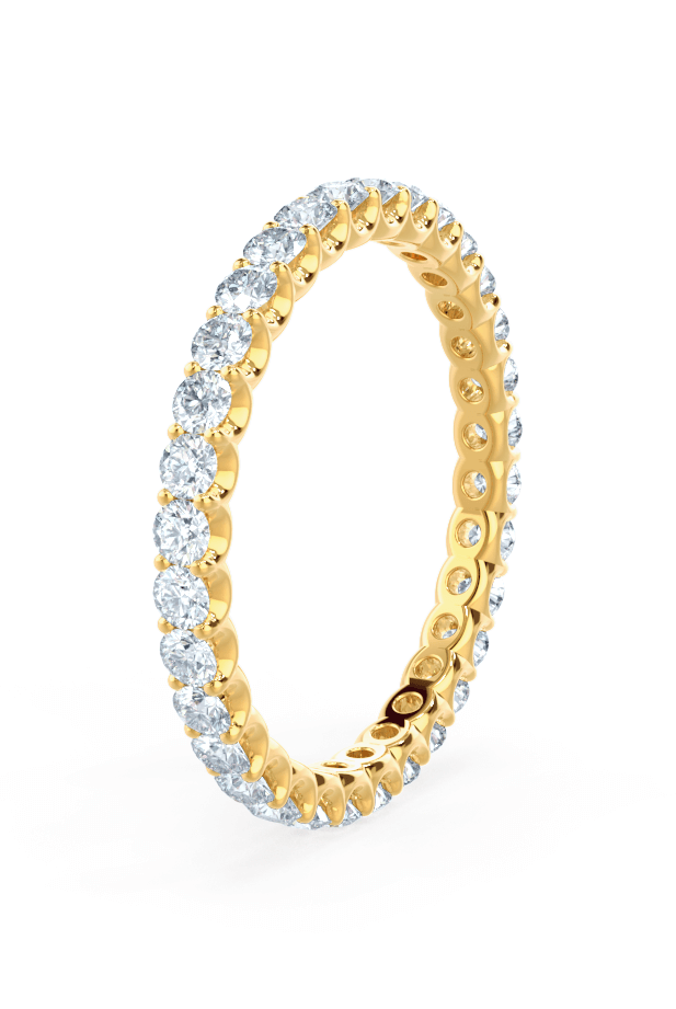 round-shaped-moissanite-full-eternity-style-wedding-band