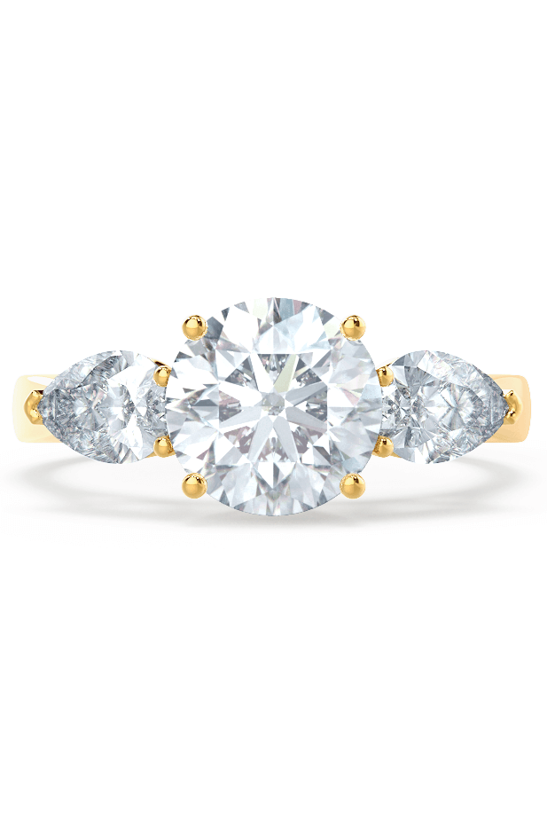 round-shaped-moissanite-three-stone-engagement-ring-3